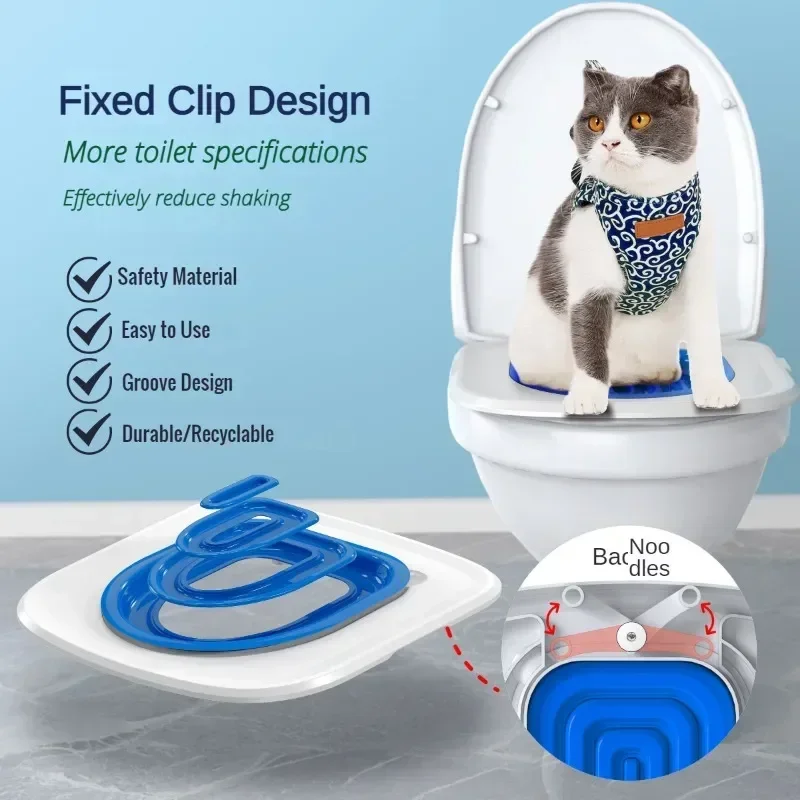 Temizlik Eğitimi S Tuvalet Plastik Mat Eğitmen Kiti Yeniden Kullanılabilir 2023 Ürün Kedi Evcil Hayvan Çöp Köpek