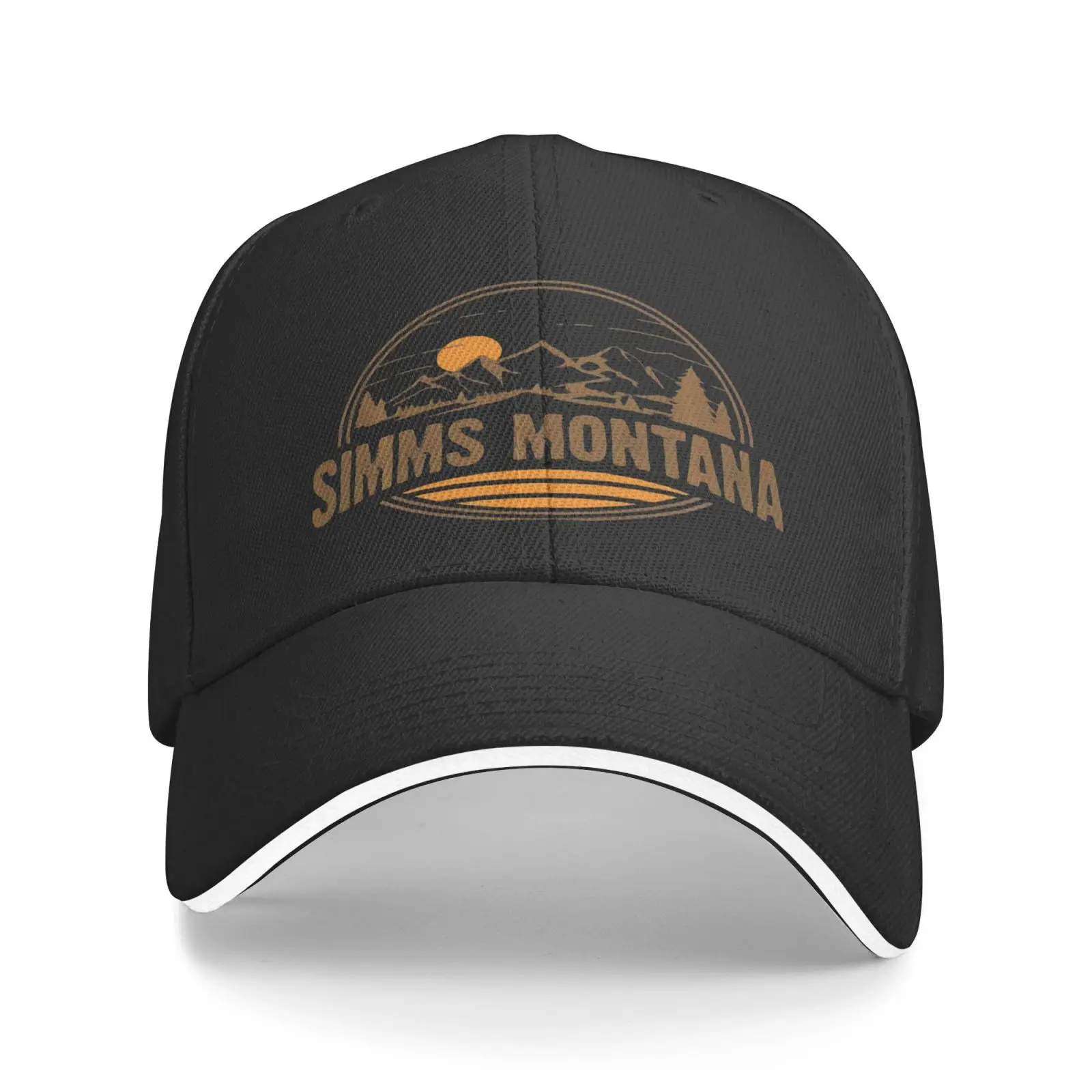 Simms Montana Dağ Yürüyüş Hatıra 1205 erkek Kap Kapaklar Cowgirl Yaz Balıkçılık kadın Şapka Kova Şapka kamyon şoförü şapkası Bere Erkekler