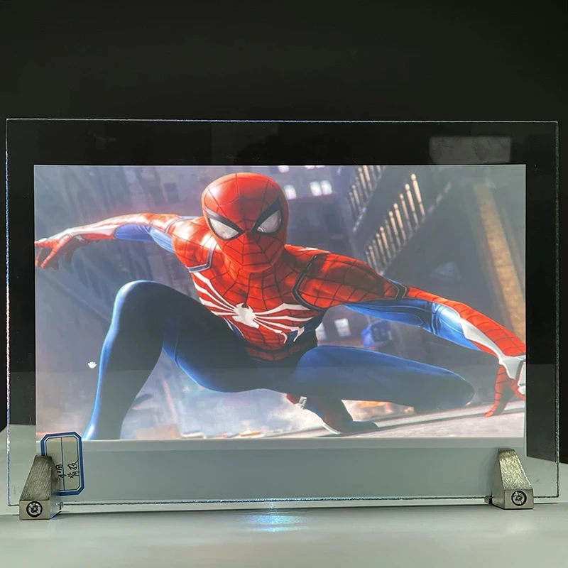 Holografik Film Kendinden Yapışkanlı 3D Sütlü Beyaz Arka Projeksiyon Ekranı Yanardöner Akıllı pencere camı Reklam