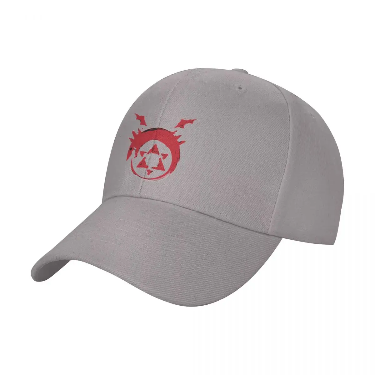 Fulmetal Homunculus Sembolü Moda beyzbol şapkası Doruğa Kap erkek Şapka kadın Kap Kadın Şapka beyzbol şapkası s