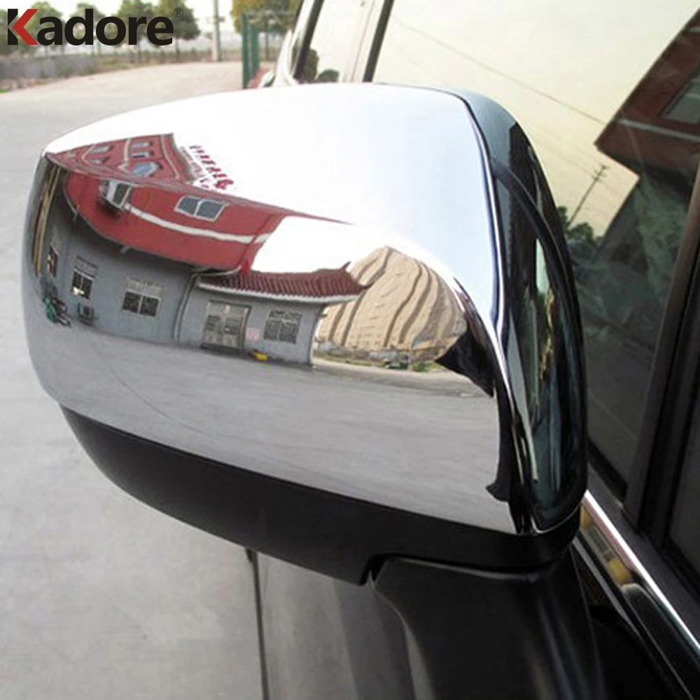 Subaru Forester 2013 için 2014 Krom Araba Kapı dikiz aynası Kapağı Trim Yan Kanat Ayna Kapağı Yerleşimi Dış Aksesuarlar