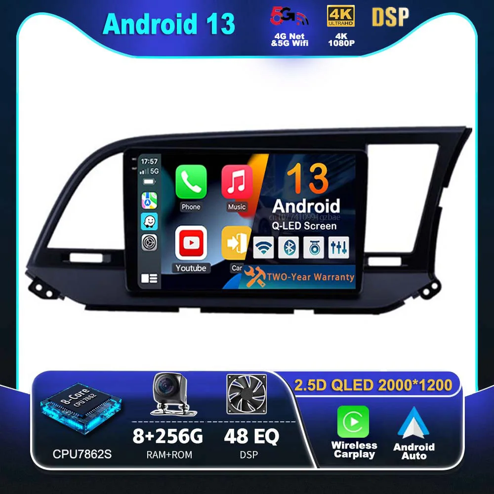 Android 13 Carplay Araba Radyo BMW MİNİ COOPER İçin R56 R60 2007 - 2014 Multimedya Video Oynatıcı Navigasyon GPS Stereo 2Din DVD Otomatik