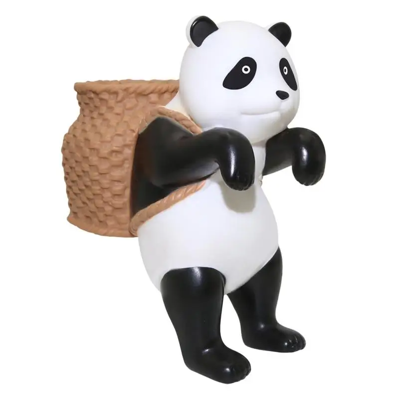 Balık Tankı Dekorasyon Panda Panda Balık Tankı Dekor Balık Tankı Asma Panda Sepeti Akvaryum Asma Saksı Dekor