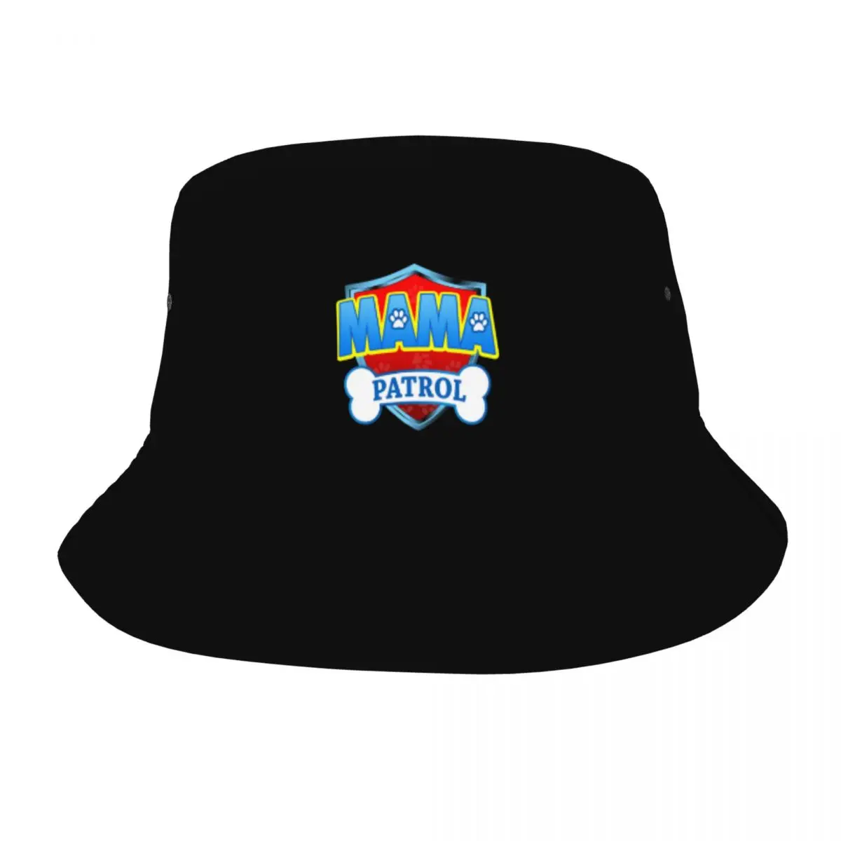 Yaz plaj şapkası Komik Anne Devriye Baba Erkekler Kadınlar İçin Merch Kova Şapka Kadın Erkek güneş şapkaları Boonie Şapka Balıkçı Kapaklar Açık