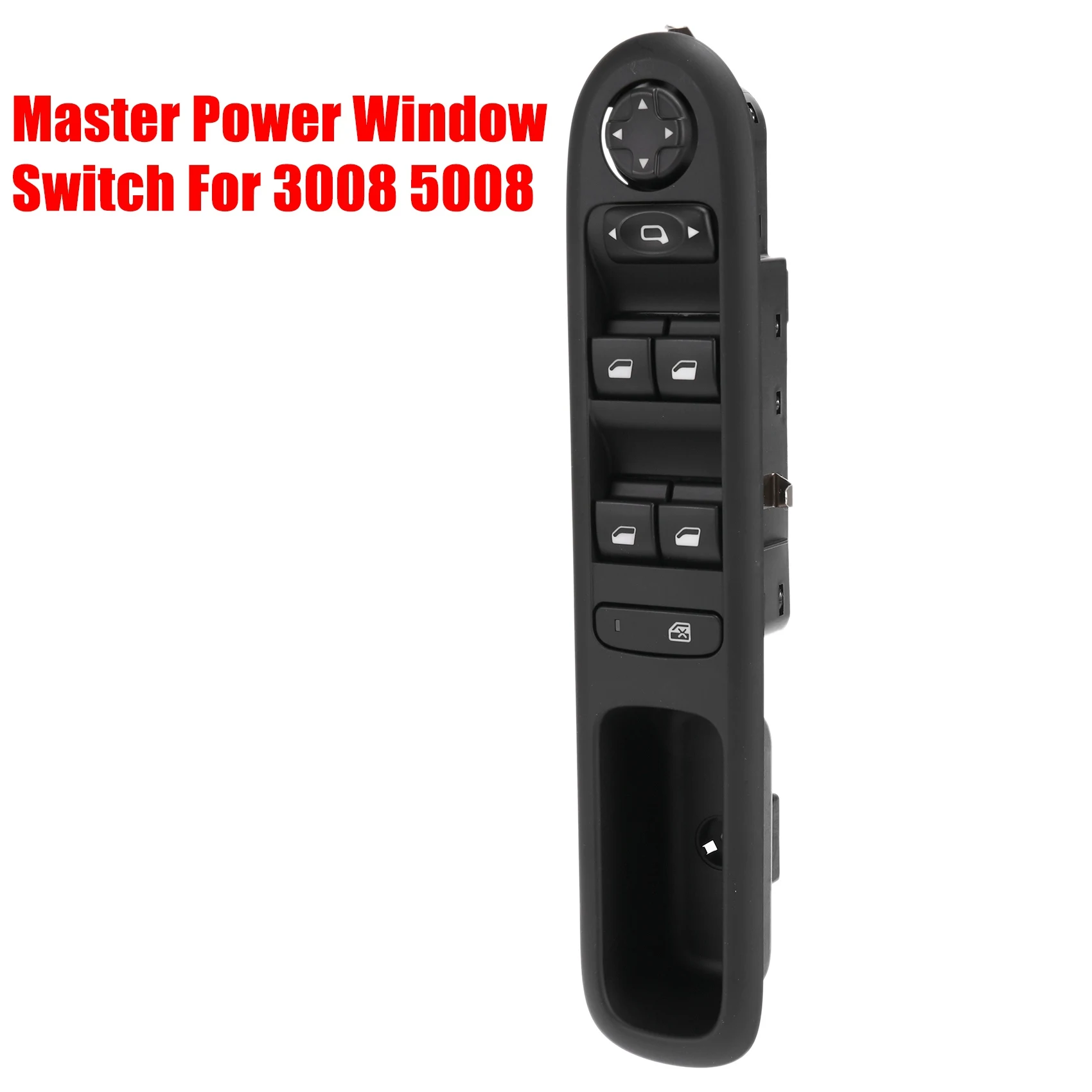 Araba Master Elektrikli Pencere Anahtarı Hatchback Vagon Ön Kapı Kaldırıcı Anahtarı 96650620ZD 6490X6 Peugeot 3008 5008 için
