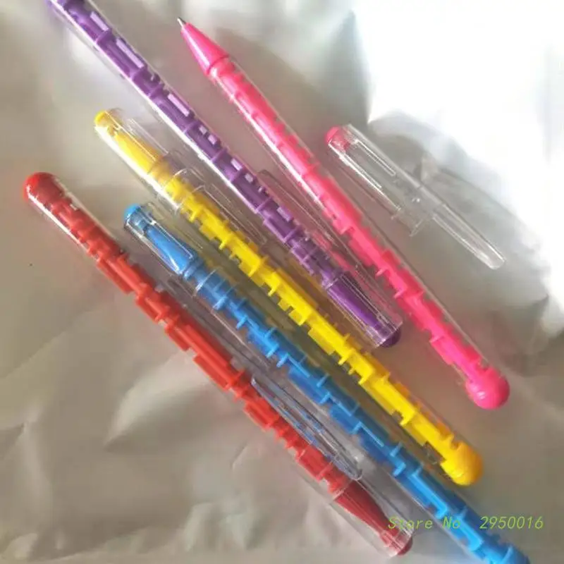 5 Adet Labirent Kalemler Tükenmez Kalem Yaratıcı Kalem Dekompresyon Kalem Öğrencileri Kırtasiye Okul Malzemeleri Çocuk Oyuncakları