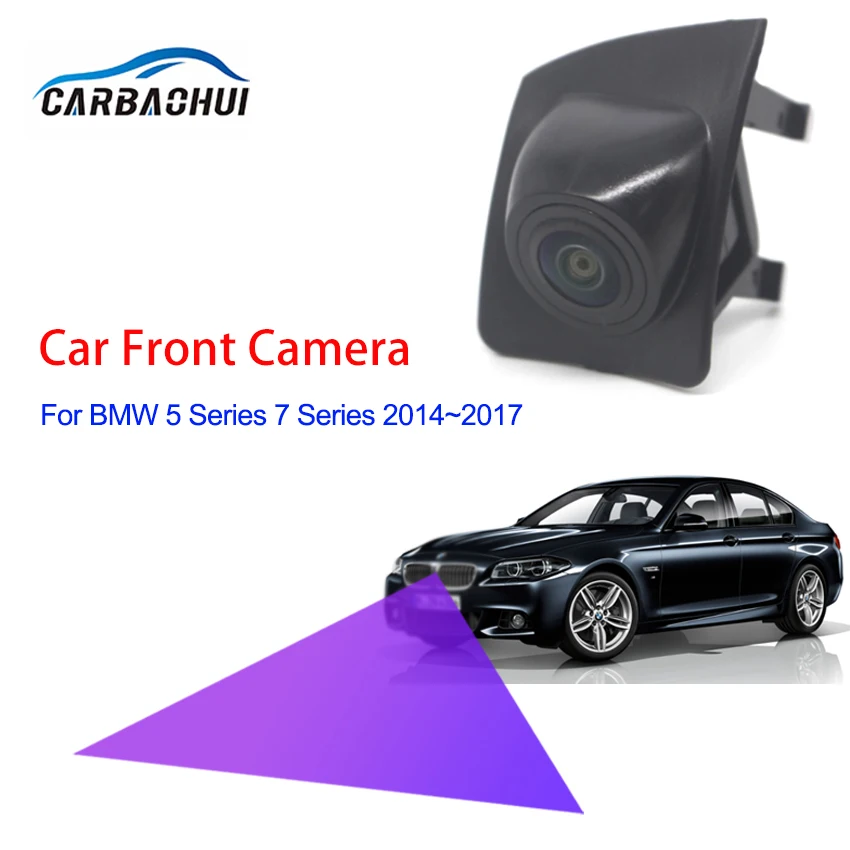 Araba Ön Görünüm Park LOGO Kamera HD CCD Gece Görüş Pozitif Su Geçirmez BMW 5 Serisi 7 Serisi 2014 2015 2016 2017