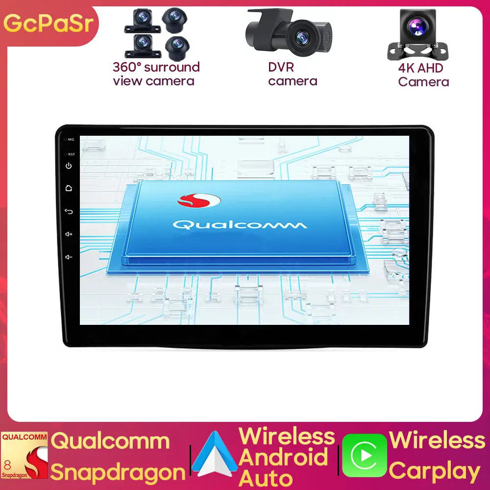 Qualcomm Oto Araba Radyo Çalar Fiat 500L 2012 - 2017 Android Navigasyon Ses Carplay 5G Wifi GPS Dash kamera CPU HİÇBİR 2din DVD