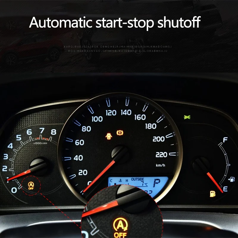 Araba Motoru Otomatik Kapanma Cihazı Başlangıç Ve Durdurma Hazine Otomatik Yakın Toyota Rav4 2014-2019