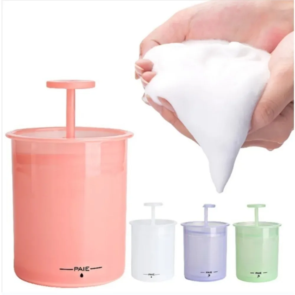 Taşınabilir Köpük Temiz Aracı Basit Yüz Temizleyici Duş Banyo Şampuanı köpük makinesi Kabarcık Köpürtücü Cihazı temizleme kremi Makyaj Aracı