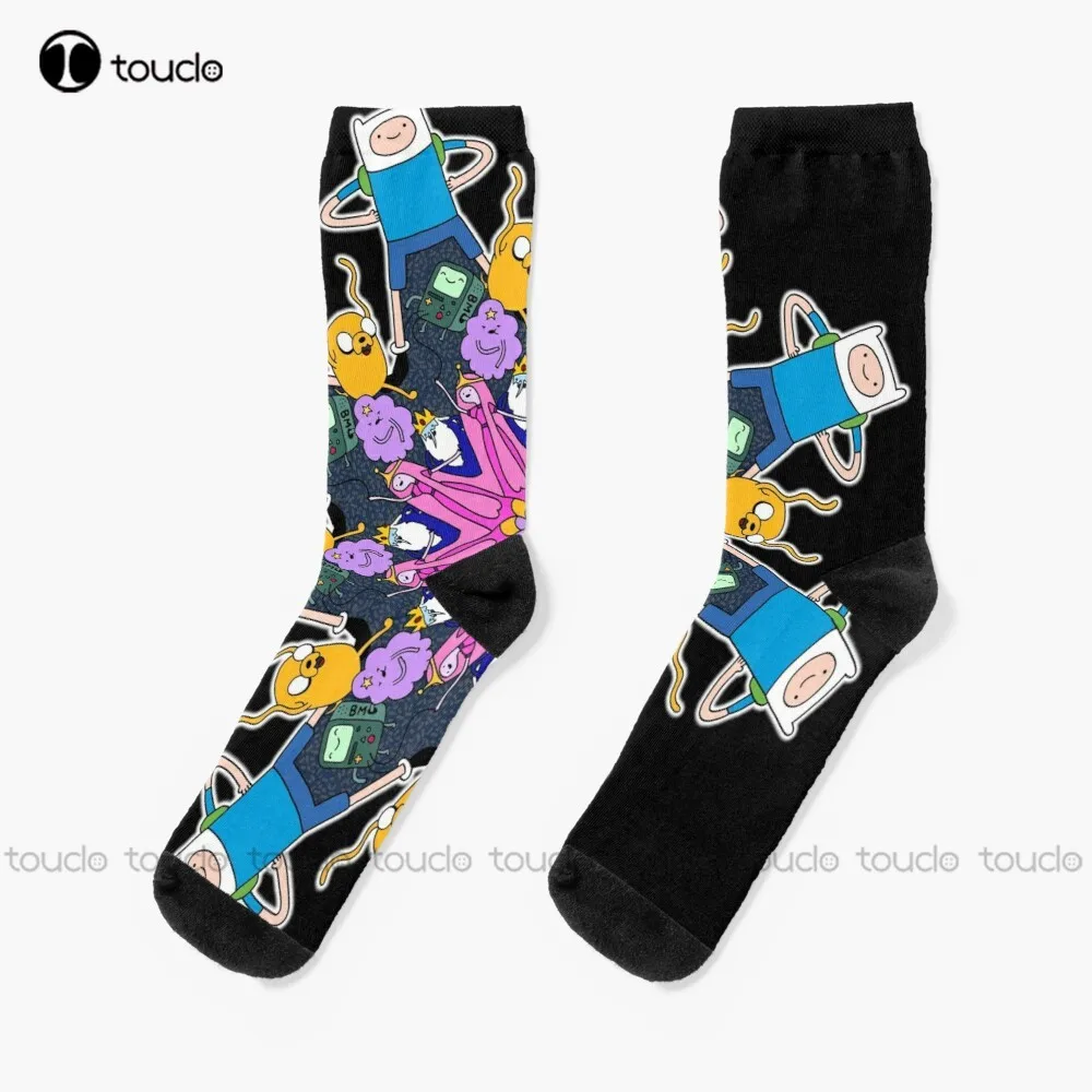Yeni Macera Mandala Çorap Çorap Kadın Kişiselleştirilmiş Özel Unisex Yetişkin Çorap Genç Çorap Cadılar Bayramı noel hediyesi