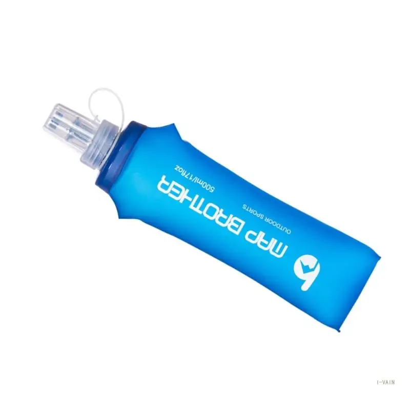 M5TC Katlanır TPU Yumuşak Flask Açık Katlanabilir Su Şişesi El Yumuşak Flask