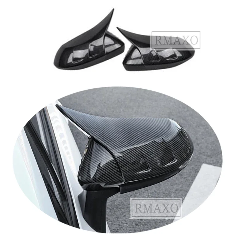 Toyota Corolla 2019-2020 için B ayna Kapakları Geri ayna kılıf kapak Bak ABS 2 ADET Kapak macun Yan Ayna Kapakları