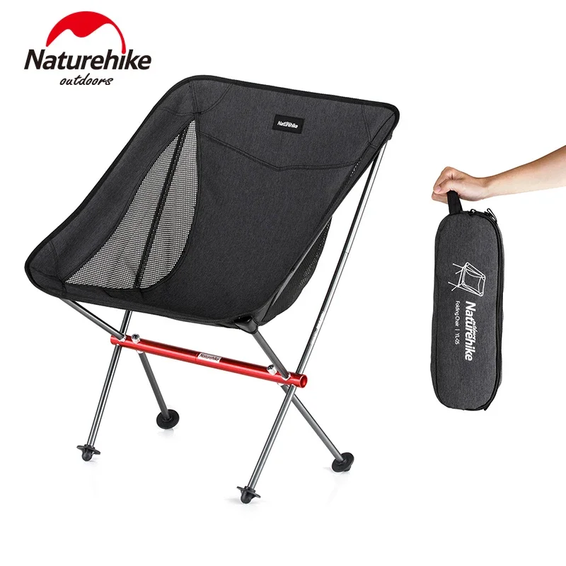 Naturehike kamp sandalyesi Açık Ay Sandalye Ultralight Taşınabilir Katlanır Sandalye Katlanabilir Yürüyüş Balıkçılık Piknik Seyahat Sandalyeler