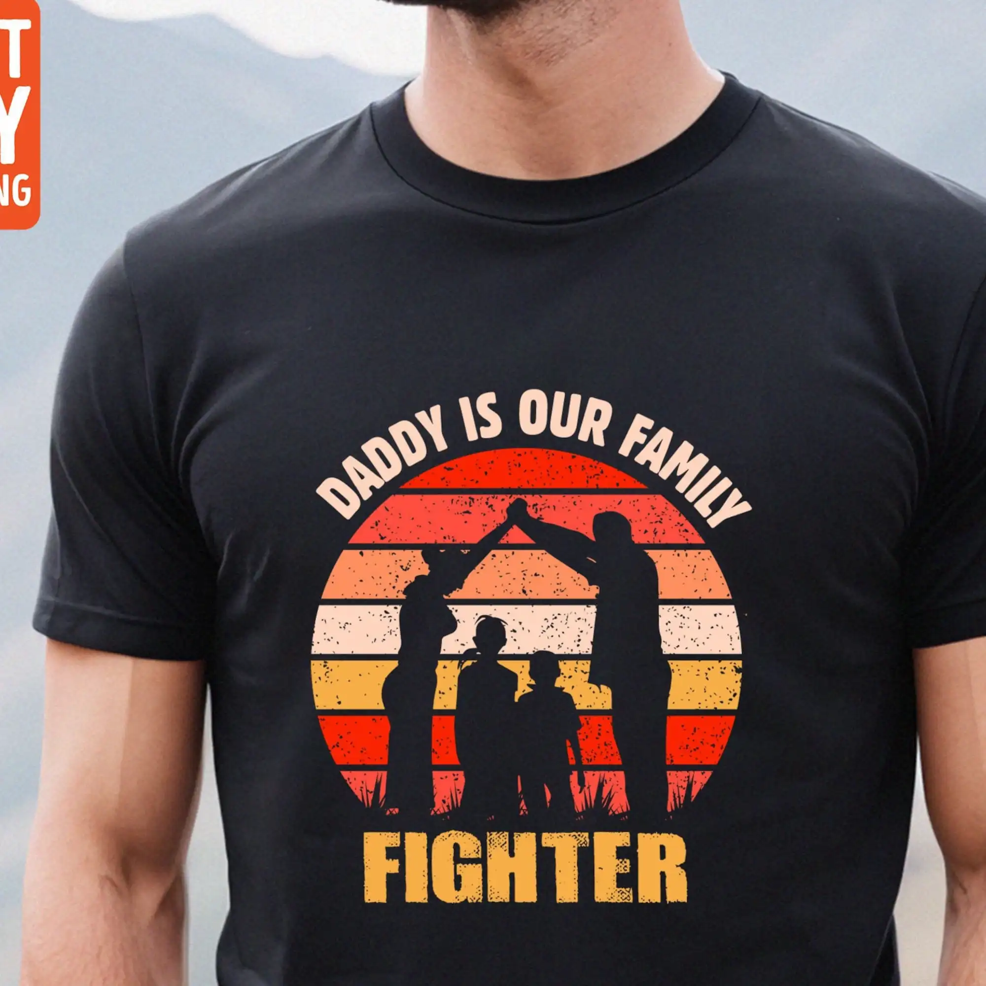Baba Bizim Aile Savaşçı T Shirt babalar Günü Efsane Baba s Fikirler İçin En İyi Baba