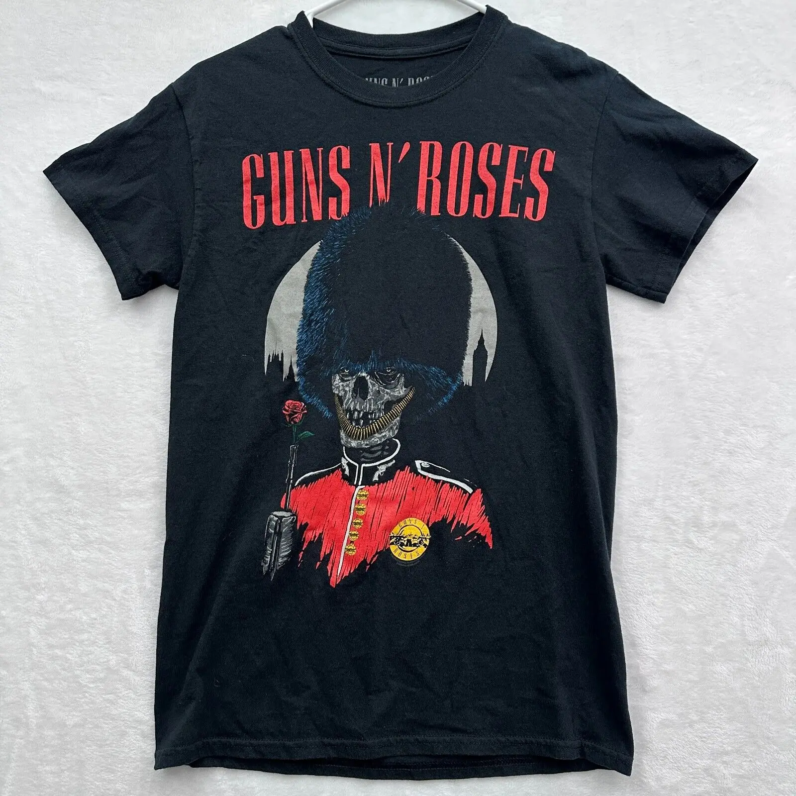Guns N Roses Gömlek Erkek Siyah Londra Stadyumu 2017 Konser Rock Grubu Müzik
