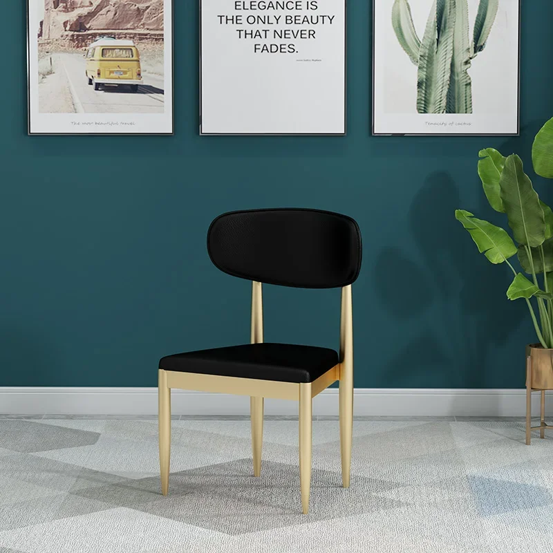 İskandinav Vanity yemek sandalyeleri Mutfak Oturma Odası Yumuşak Bekleme Relax Ergonomik bahçe sandalyesi DesignSilla Comedor Otel Mobilyaları