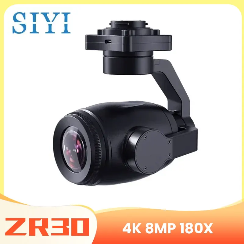 SİYİ ZR30 4 K 8MP 180X Pod Zoom Gimbal Kamera ile 1/2.7 Sony Sensörü