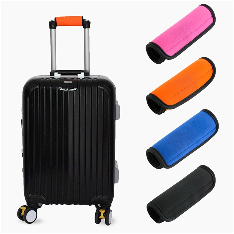 Rahat Neopren valiz sapı Wrap Kavrama Yeni Bagaj Bavul Çanta sapı Tanımlayıcı Arabası Kavrama Koruyucu Kapak Çanta Parçası