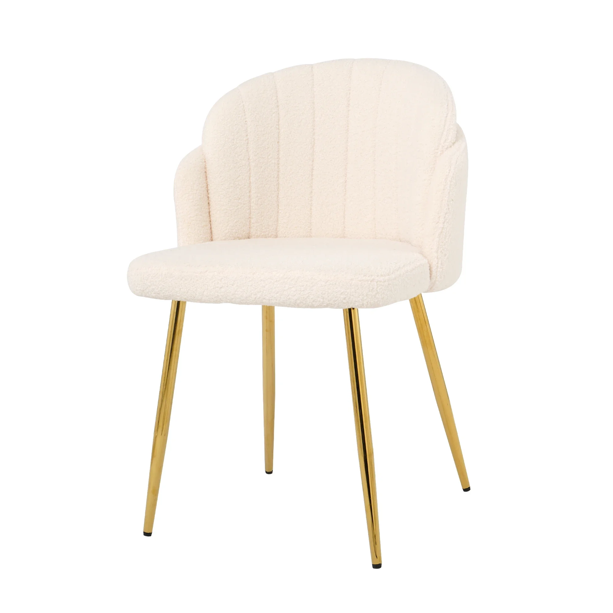 Modern basit oyuncak polar yemek sandalyesi Kumaş Döşemeli Sandalyeler ev yatak odası tabure geri soyunma sandalye altın metal bacaklar (set