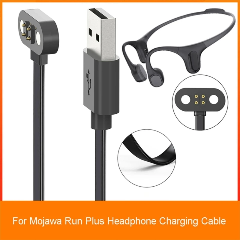 Mojawa Run için Adaptör Değiştirme 5V USB Kablosu Kulaklık Emme Şarjı
