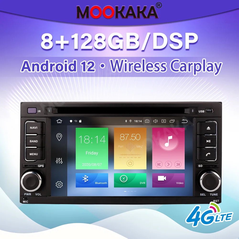 8 + 128GB Android 12 Radyo Multimedya Subaru Forester Impreza 2008-2013 İçin GPS PX6 Oynatıcı Otomatik Kablosuz Carplay Stereo Kafa Ünitesi