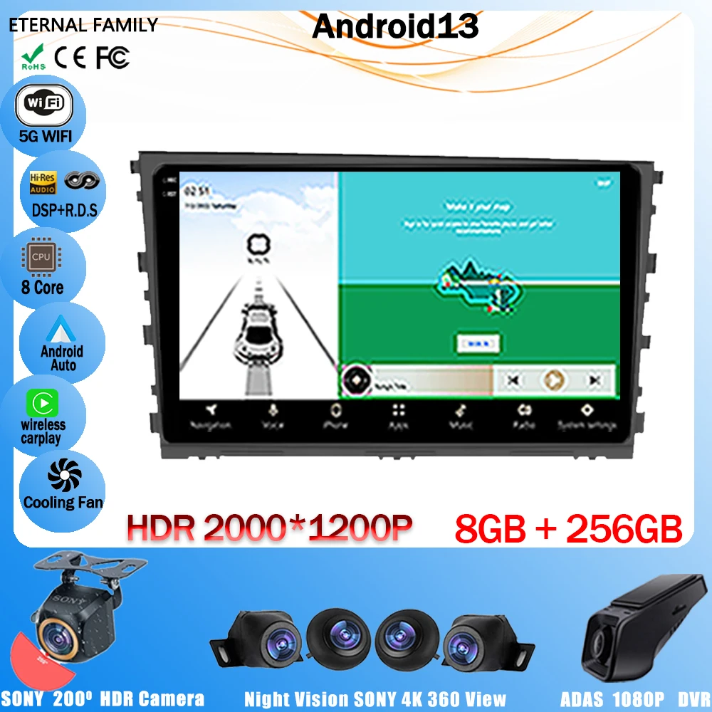 Araba Radyo Hyundai MİSTRA 2012 İçin 2013 2014 2015 2016 Multimedya Video Oynatıcı Navigasyon GPS HİÇBİR 2Din 4G WİFİ DVD Stereo Kafa Ünitesi