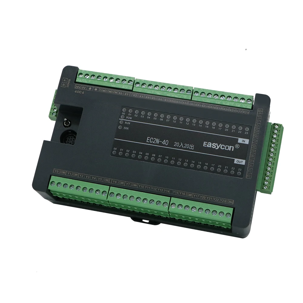EC2N-40MR / MT-4AD-2DA Easycon PLC Denetleyici programlanabilir mantık denetleyicisi ile Uyumlu FX1N FX2N