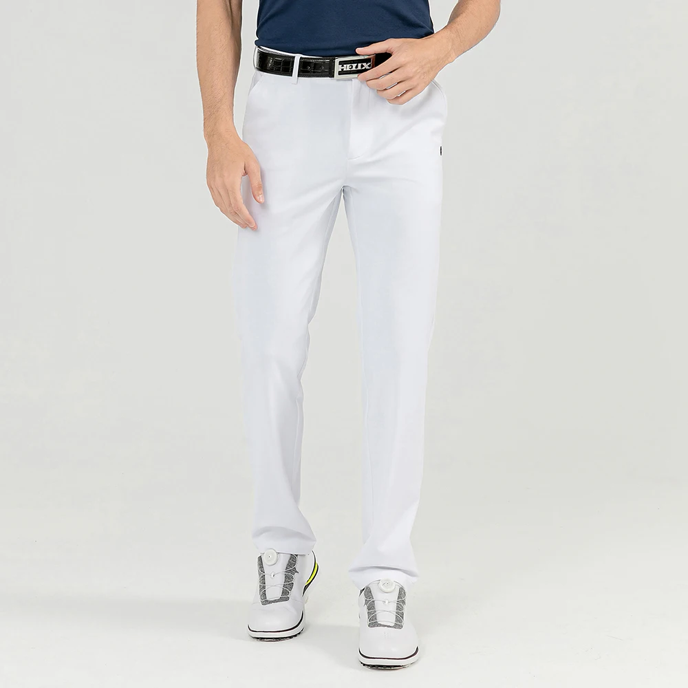 Golf erkek Yaz Spor pantolon Nefes Hızlı Kuru Elastik Pantolon Slim Fit Pantolon Golf Spor Pantolon