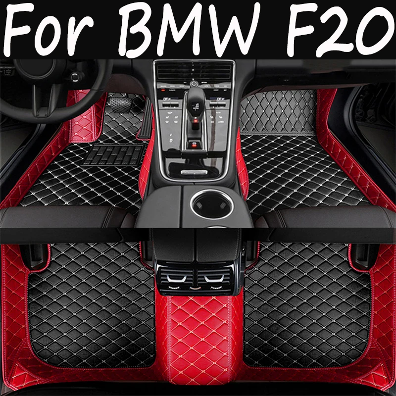 Suni Deri için Özel Araba Paspaslar BMW F20 1 Serisi 4 Kapı 2011-2019 Yıl İç Detaylar Araba Aksesuarları Halı