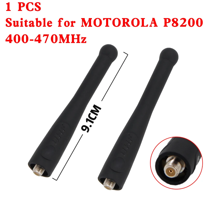 1/5 ADET Motorola Anten UHF 9.1 CM Anten Motorola XIR P8200 P8268 P8208 P8260 P6550 HT1000 El İki Yönlü Telsiz Anteni