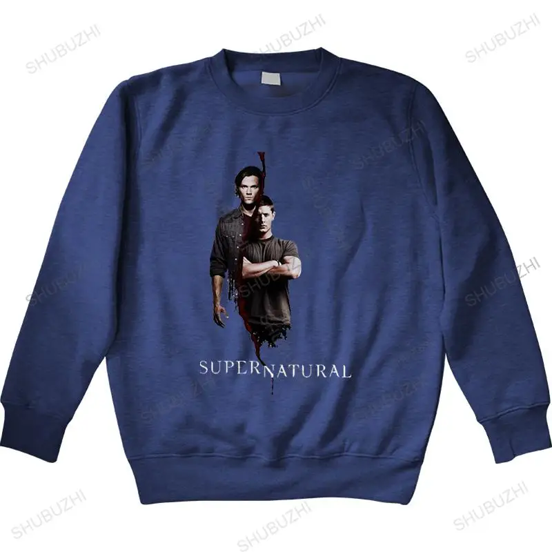 Supernatural hoodie tops Amerikan Fierce Hayalet ünlü Erkek giysileri Sam Ve Dean winchester DIY Özel unisex sonbahar tişörtü