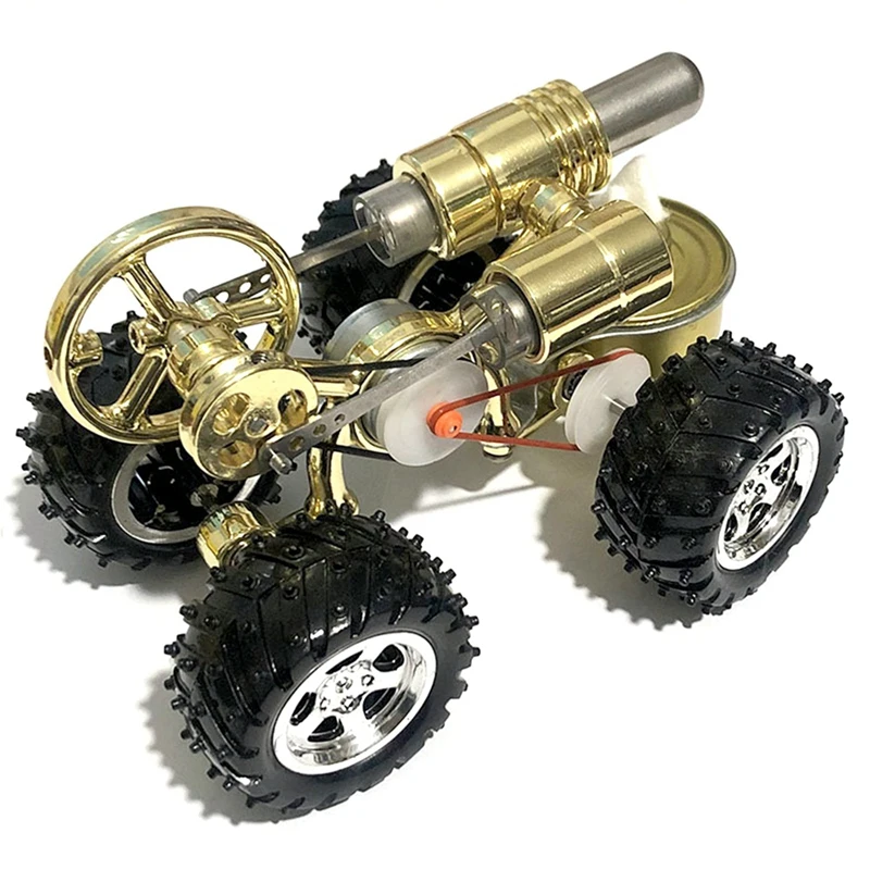 Stirling Motor Modeli Fizik Bilim Deney Oyuncak Hediye Buharlı Deneysel Oyuncak Araba Motor Eğitici