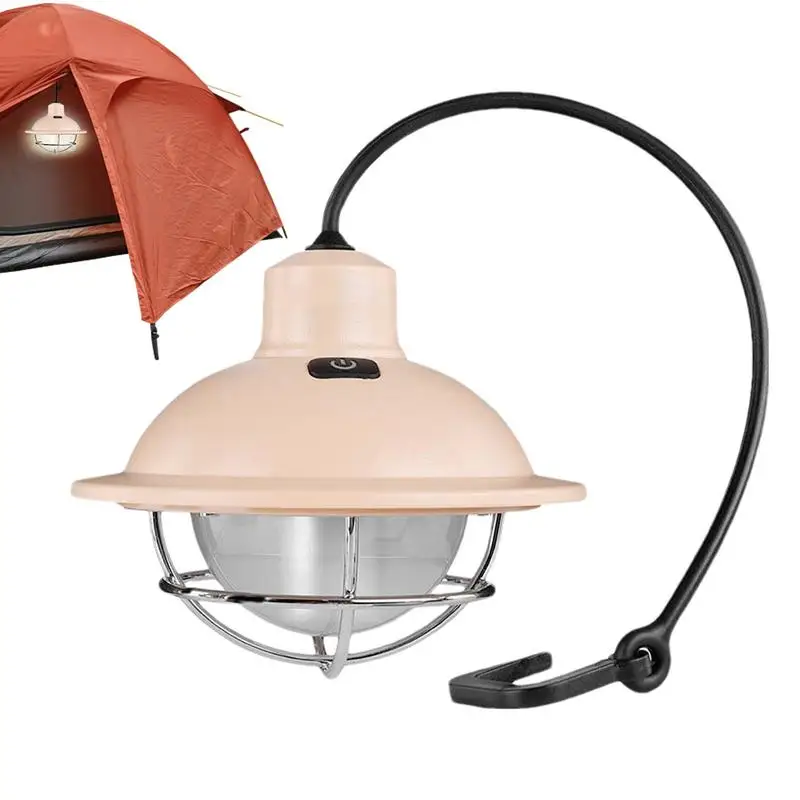 Taşınabilir kamp ışık USB şarj edilebilir kanca kamp feneri açık su geçirmez çadır ışıkları balıkçılık kamp acil masa lambası