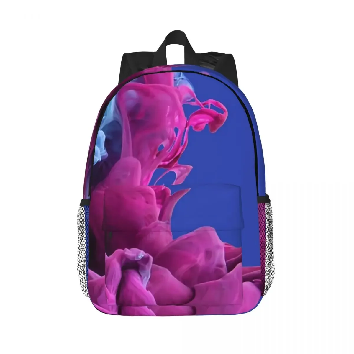 Ipeksi Pürüzsüz Pinky Mavi Sırt Çantaları Genç Bookbag Rahat Çocuk Okul Çantaları Seyahat Sırt Çantası omuzdan askili çanta Büyük Kapasiteli