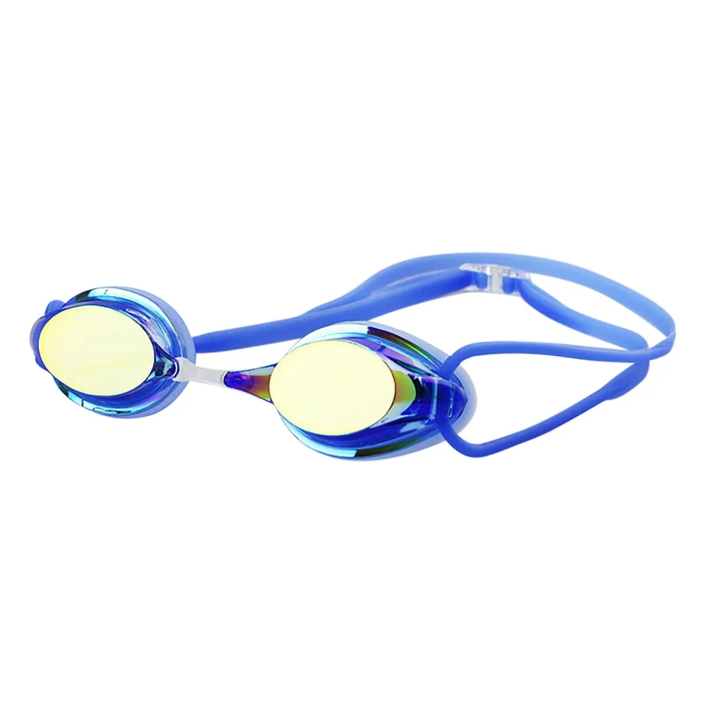 Anti-sis yüzme gözlükleri Erkekler Kadınlar için Profesyonel Yüzmek Gözlük Hiçbir Sızıntı parlama önleyici Yetişkin için Ayarlanabilir UV Koruma Camı