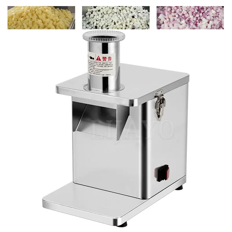 Elektrikli Dilimleme Makinesi Patates Soğan Sebze Havuç Muz Cipsi Dicer Meyve Sebze Dilim Küp Kesme Makinası