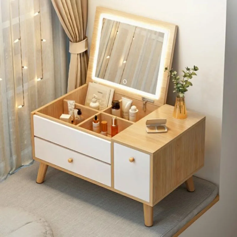 Uygun Fiyat Tuvalet Masası Depolama İskandinav Raf Klasik Lüks Dresser Rahat Çekmeceli Coiffeuse De Chambre Mobilya