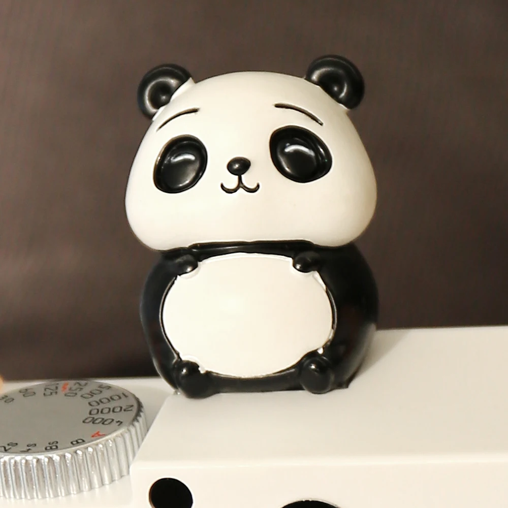 Panda Serisi Kamera Karikatür Sıcak Ayakkabı Koruyucu Kapak SLR Kamera için Evrensel Canon 200d Nikon Sony Fujifilm xt30xt4 5