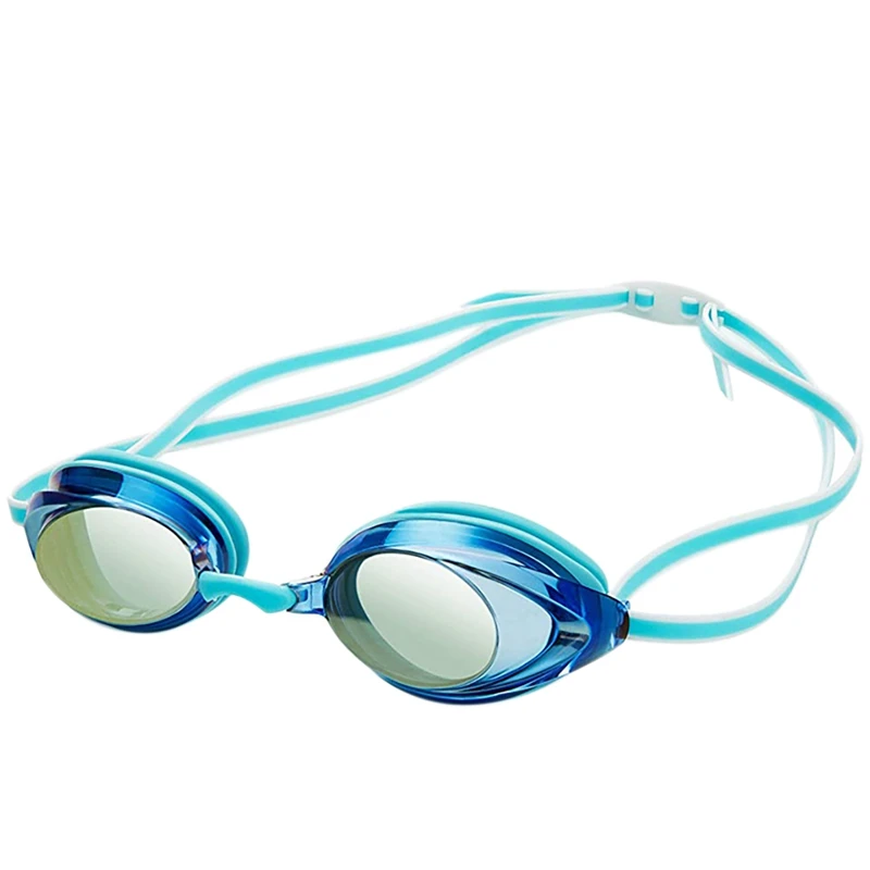 Profesyonel yüzücü gözlükleri Çocuklar Yetişkinler İçin Yarış Oyunu Yüzme Anti-Sis Gözlük yüzücü gözlükleri