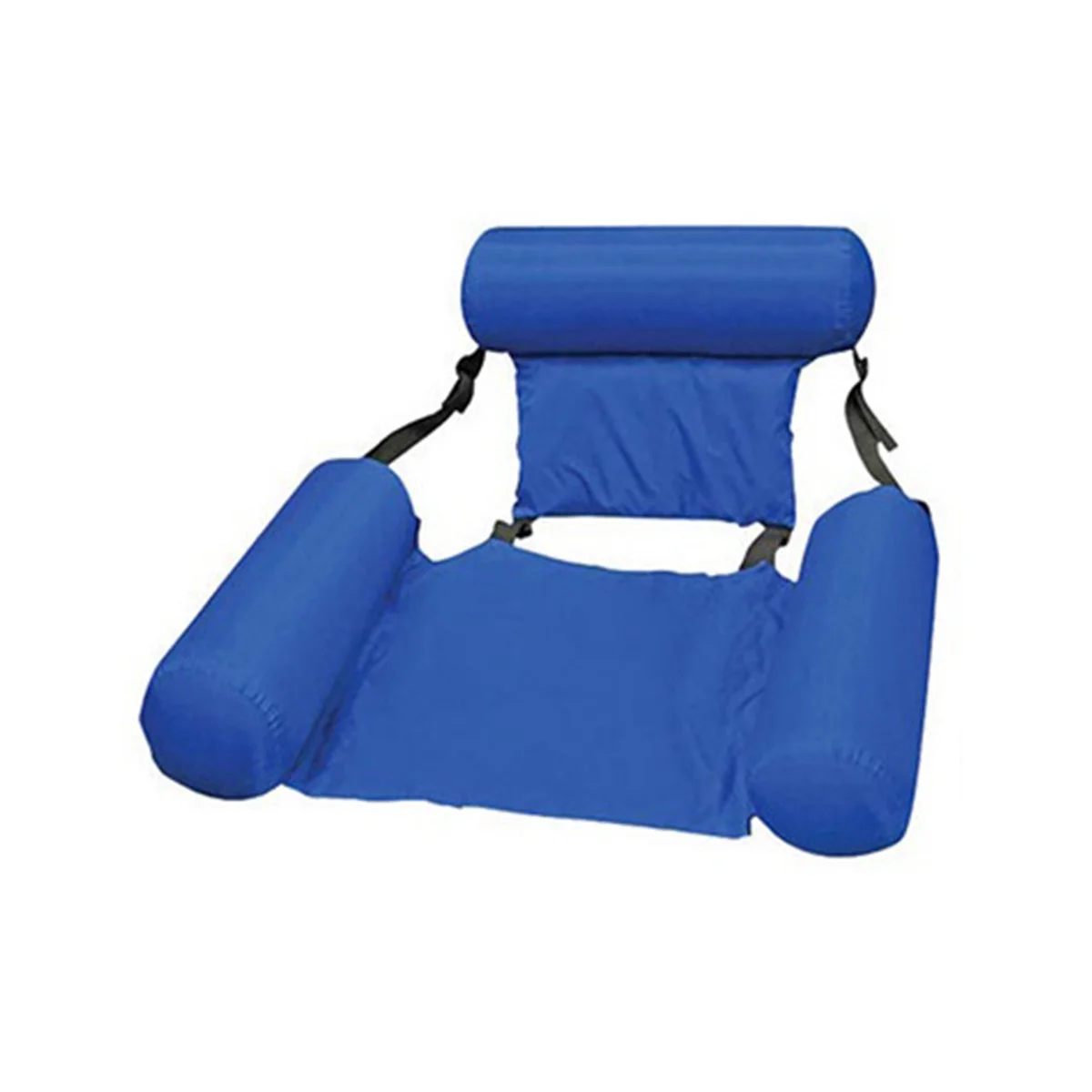 Şişme Şamandıra Satır Yüzen Sandalye Arkalığı Recliner Yüzen Yatak Kanepe Açık Şişme Yüzme Yüzen Sandalye