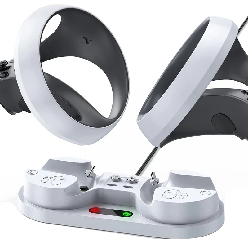 VR şarj istasyonu Kolu şarj istasyonu PS VR2 Sense Denetleyici şarj standı VR Oyun Denetleyicisi şarj standı