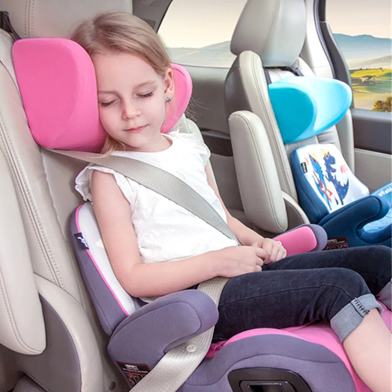 Kafalık Bellek Köpük çocuk Kafalık Emniyet Boyun Yastık çocuklar için araba Boyun Yastık Araba İç Aksesuarları