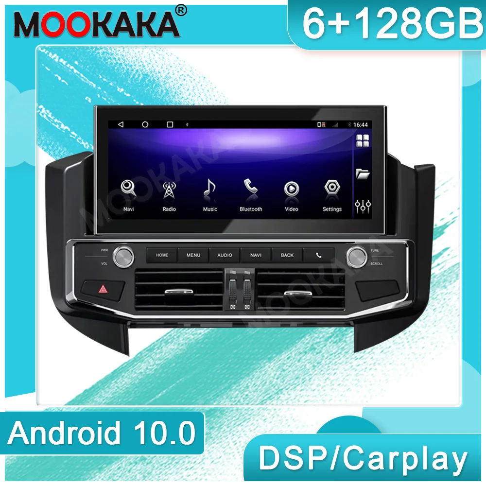 Mitsubishi Pajero 2006-2016 için Android Araba Multimedya DVD Oynatıcı GPS Navigasyon Oto Ses Radyo Kaydedici Stereo Kafa Ünitesi DSP