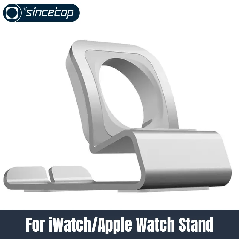 Apple Watch 2/3/4/5/6/SE için/7/8/9/Ultra 1 2 45/44/41/40mm şarj standı.iWatch/Apple Watch Standı için Alüminyum Şarj Standı.