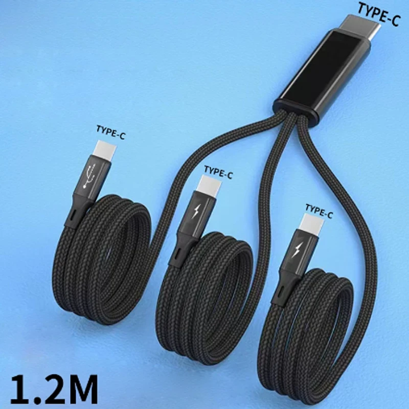 3 in 1 USB kablosu Powerbank mikro USB C Tipi şarj aleti kablosu Infinix akıllı 8 realme için C30 realme GT Neo 2T ViVO şarj kablosu