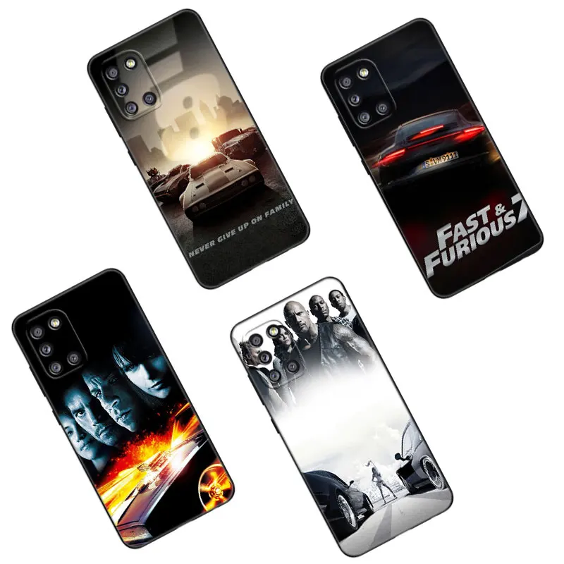 Sıcak Film Hızlı Ve Öfkeli Telefon Kılıfı İçin Samsung Galaxy A01 A03 Çekirdek A02 A10 A20 S A20E A30 A40 A41 A5 A6 A8 + A7 A9 2018 Kapak
