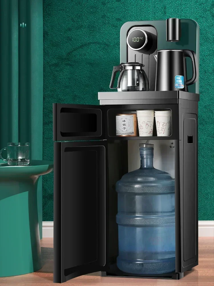 Amoı Otomatik Akıllı çay Bar Makinesi Kova Altında Yüksek dereceli Ev Ofis Dikey su sebili 220V Dağıtıcıları Sıcak