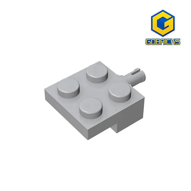 Gobricks GDS-1061 Lastikler Ve Jantlar2x2 Tek taraflı cıvata substrat lego ıle uyumlu 10313-4488 DIY Eğitim Yapı Taşları