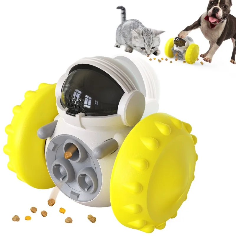 Köpek ve kedi Dökülme oyuncak yiyecekler Yemek Yavaş Yavaş Komik Oyuncak Evcil Hayvan Besleyici Dağıtıcı Eğitim Geliştirmek Bulmaca IQ Köpek Oyuncak